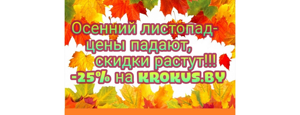 Осенний ценопад!!! Осенний ценопад!!!