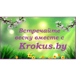Встречайте весну вместе с Krokus.by