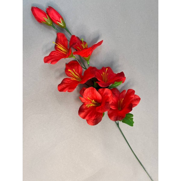 Ветка гладиолуса ритуальная с листом ЛВ23