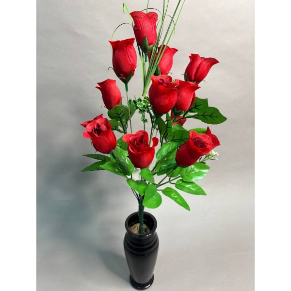 Букет ритуальный цветов искусственных А35