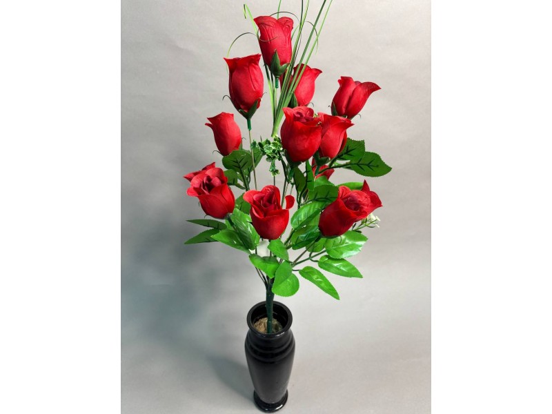 Букет ритуальный цветов искусственных А35