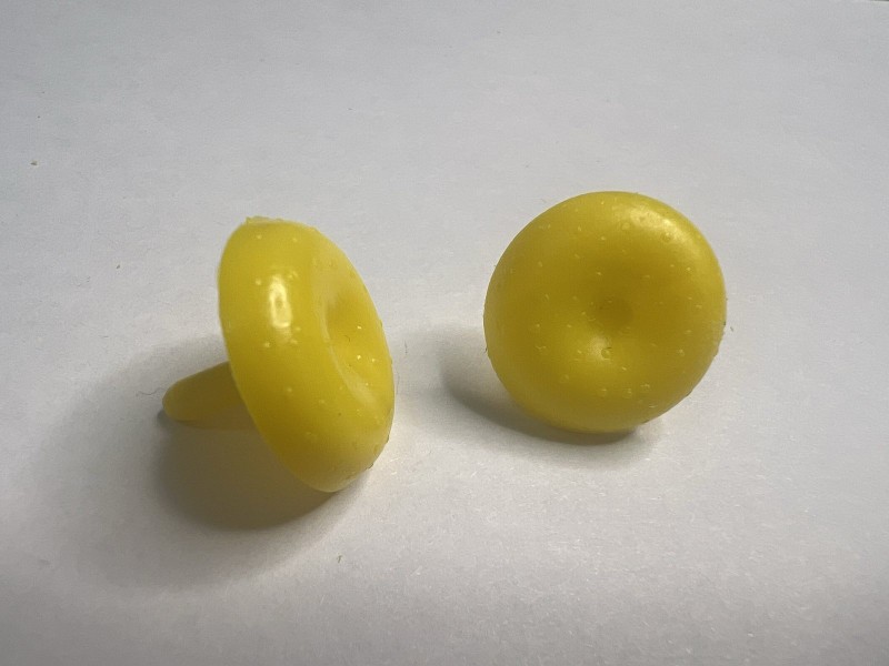 Тычинка ромашки средняя жёлтая 76.472 (фурнитура для искусственных цветов) ( по 30 кг ) (в 1 кг - 3125 шт)