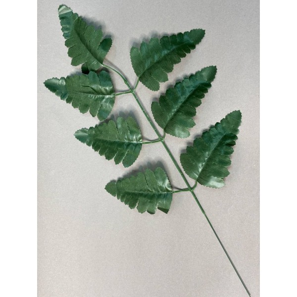 Папоротник 7ка тёмно-зелёный (лист ритуальный) Л21/1