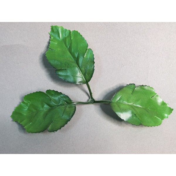 64.273 Лист хризантемы ритуальный 3ка двухцветный