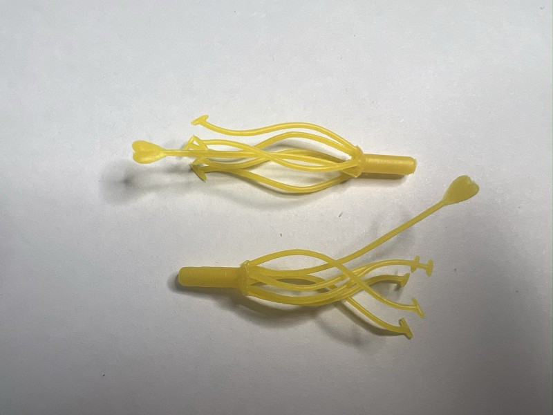 Тычинка лилии малая жёлтая 76.412 (фурнитура для искусственных цветов) 1 кг (в 1кг-4167 шт)